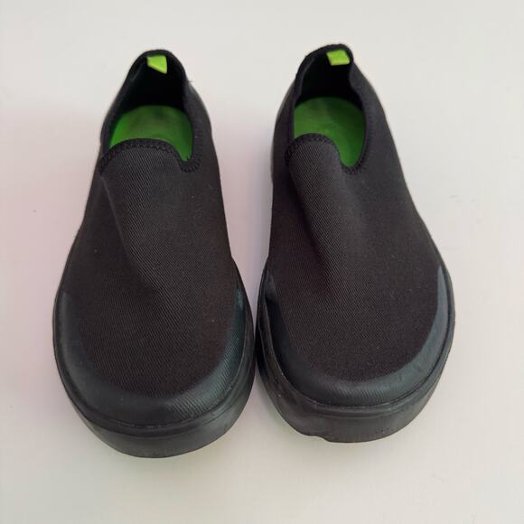 OOFOS Shoes Women W6 37EU Black OOMG eeZee Low Slip On Recovery Sneakers - Picture 12 of 13